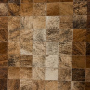 Koeienhuid patchwork tapijt 180x120 centimer. - Afbeelding 3