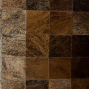 Koeienhuid patchwork tapijt 180x120 centimer. - Afbeelding 4