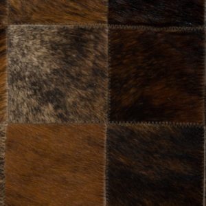 Koeienhuid patchwork tapijt 180x120 centimer. - Afbeelding 5