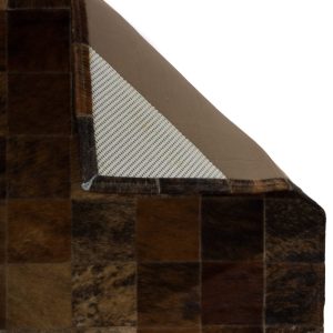 Koeienhuid patchwork tapijt 180x120 centimer. - Afbeelding 6