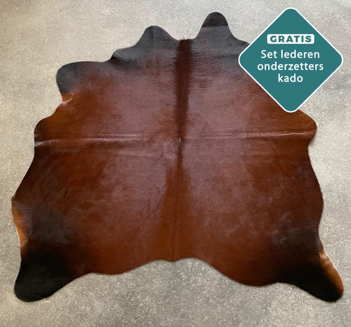 kleine koeienhuidje bruin