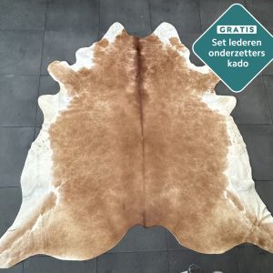 bruin wit koeienvel xxl