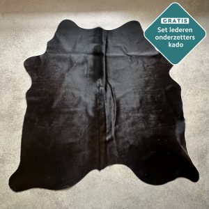 Alternative view of Mini koeienhuid kleed coffee 140x140 cm. RANDOM
