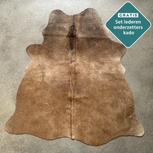 mini bruine koeienhuid