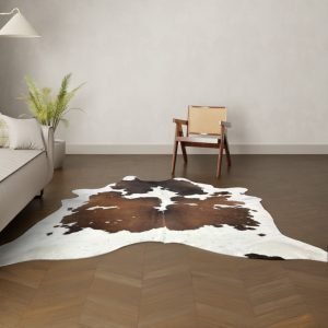 Koeienhuid tricolore 230x190 cm.