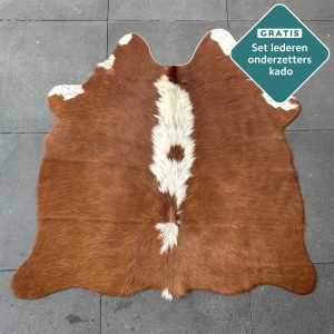mini koehui bruin wit