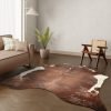 Roodbruine koeienhuid XXXXL 2,50x2,10 MEGA