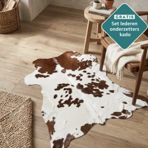 bruin witte kalfshuid