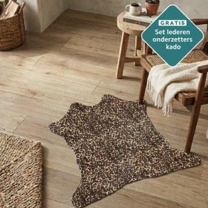 panter dierenhuid salontafel