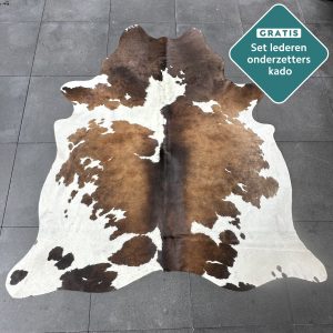 Tricolore koeienhuid XL
