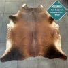 grote warm bruine koeienhuid