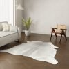 Koeienhuid kleed wit grijs 200x200 cm. KLEIN (kopie)