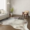 Koeienhuid kleed taupe 260x210 cm. KOLOSSAAL / GLANZEND