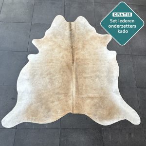 small cowhide light brown